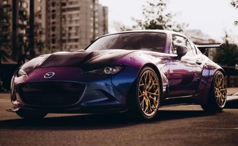 219 Mazda Miata ND кабріолет з водієм на зйомки фотосесію