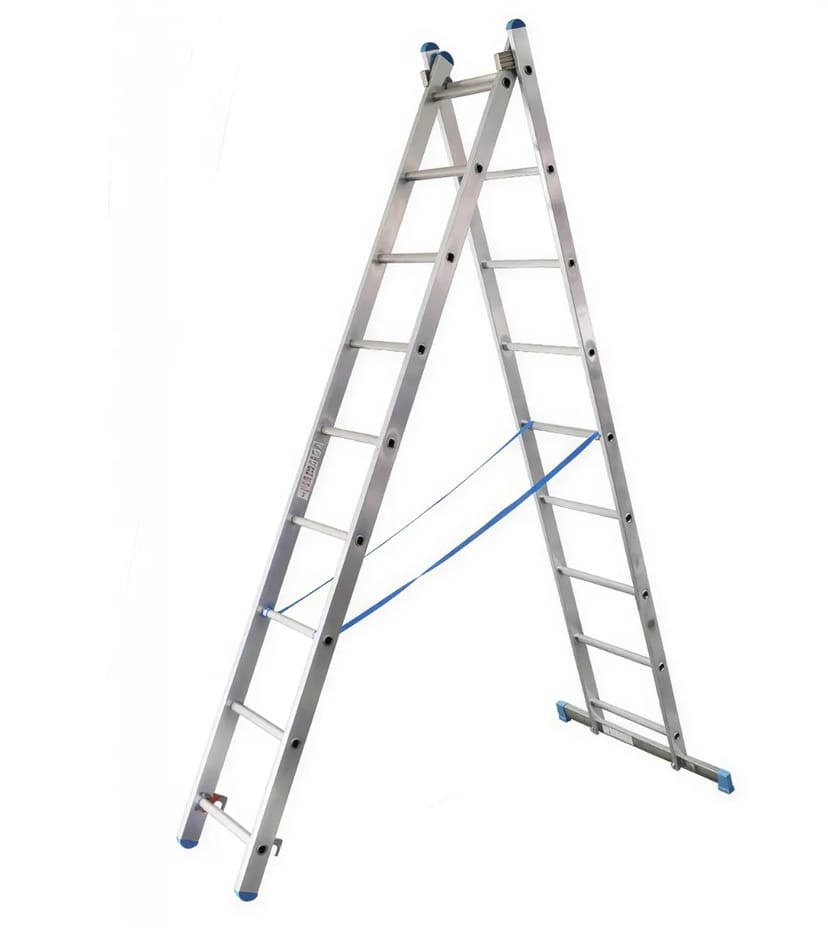 Двосекційна універсальна драбина