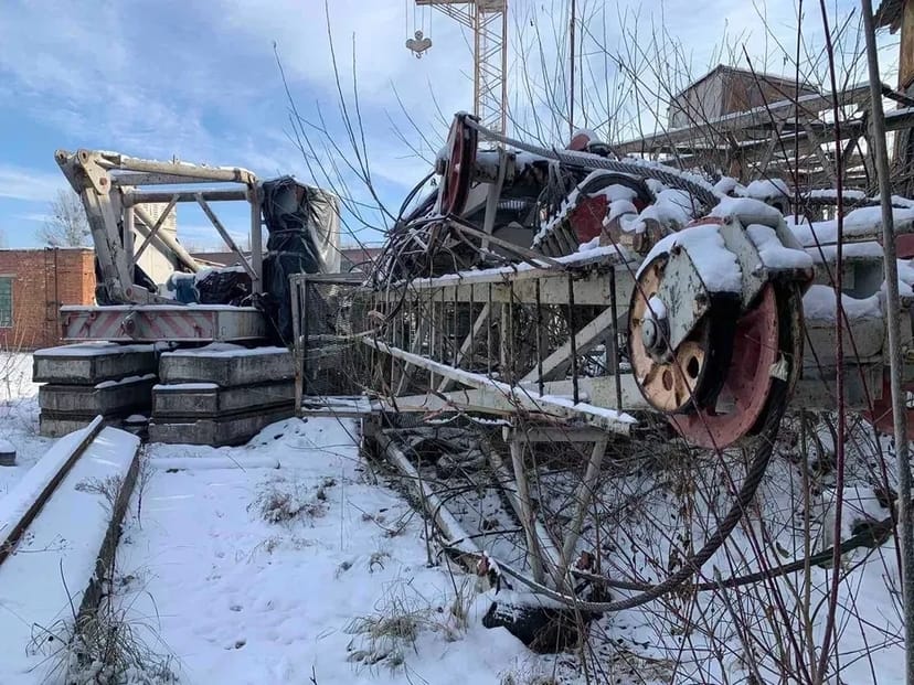 Баштовий кран КБ-308А для будівництва
